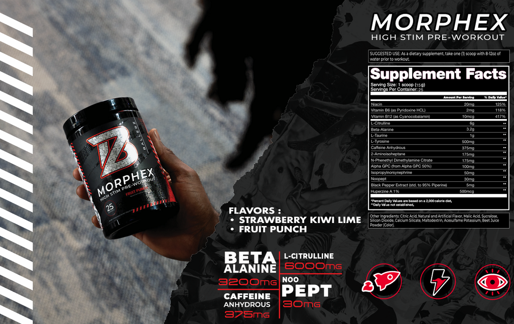 MORPHEX Hight Stim Pre-Workout