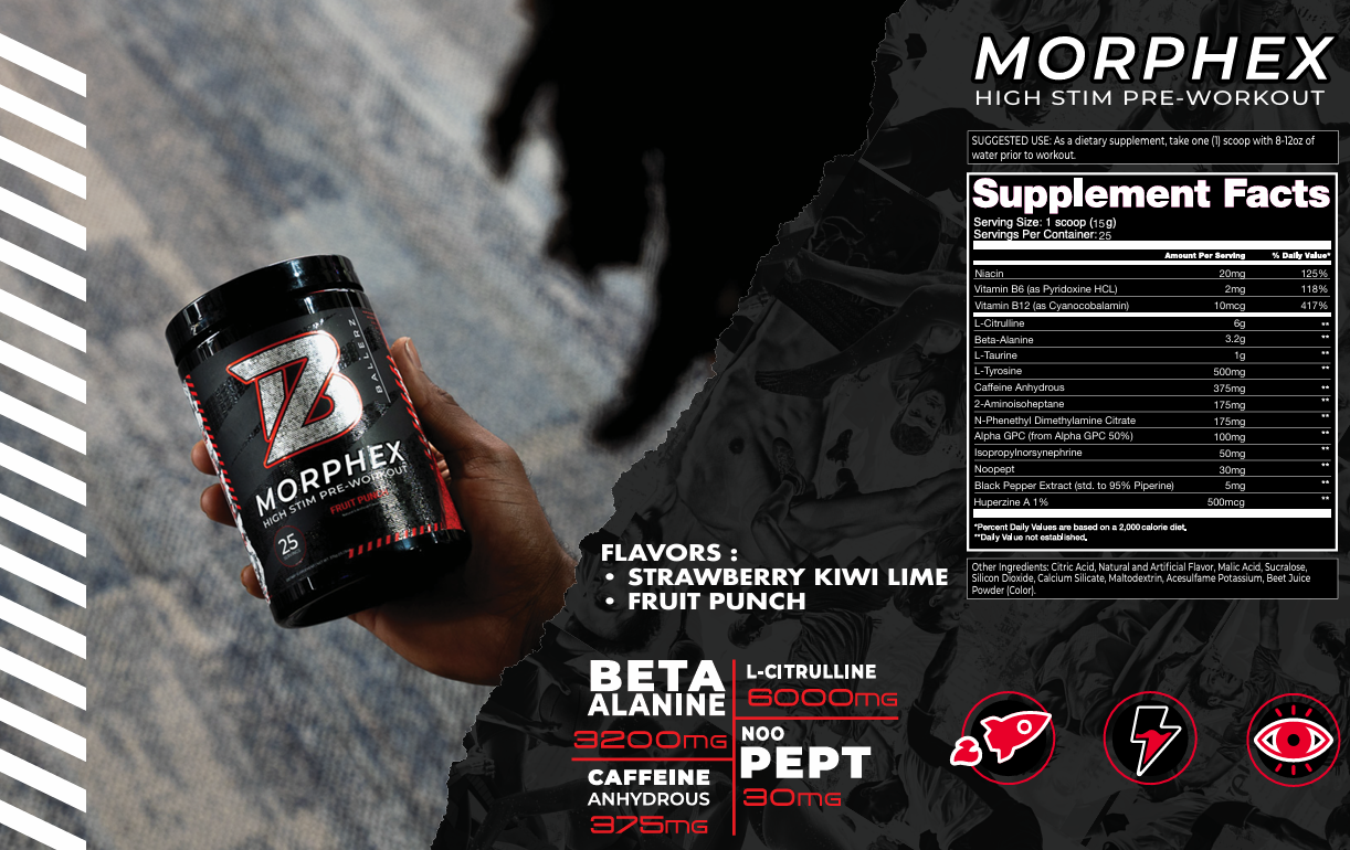 MORPHEX Hight Stim Pre-Workout